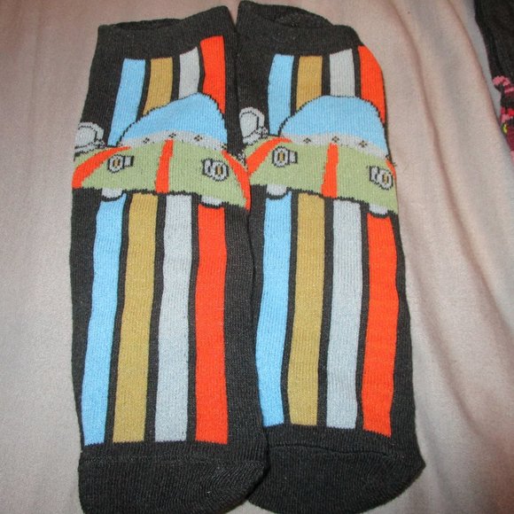 12 Days of Socks Rick & Morty Adult Swim Mens' Crew and Low Profile NEW Unworn - Picture 2 of 14